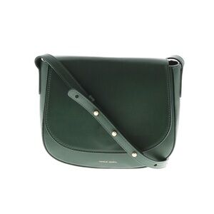 Mansur Gavriel Forest Green Crossbody Bag